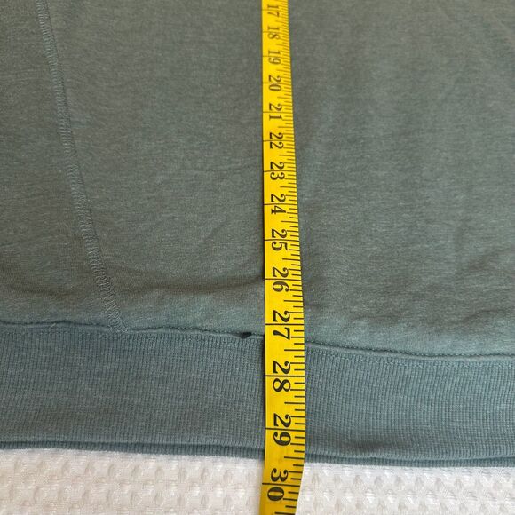 Eddie Bauer Men’s Sherling-lined Teal Henley Shirt Longsleeves Sixe XL - Picture 8 of 8